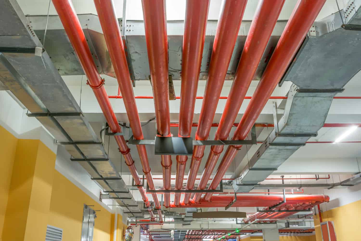 طراحی و اجرای سیستم اطفای حریق