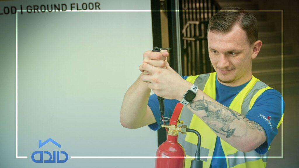 شارژ کپسول آتش نشانی 