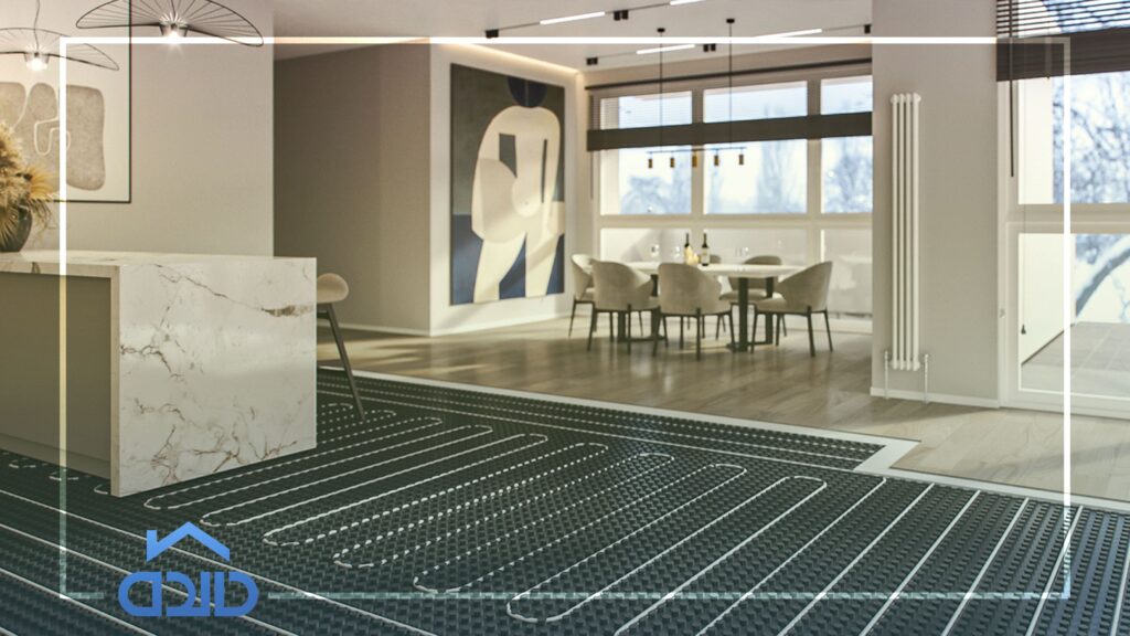 مزایای گرمایش از کف